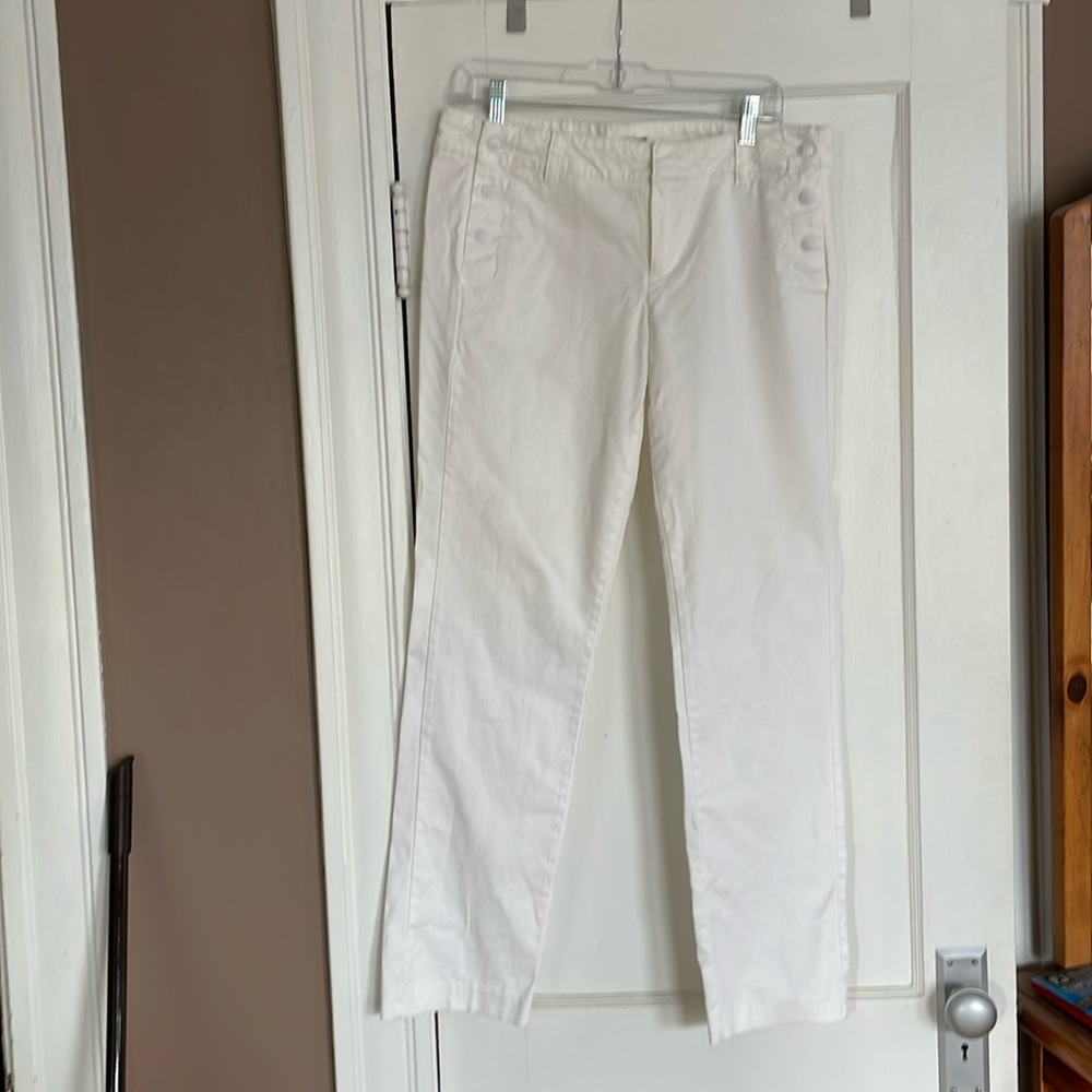 Tommy Hilfiger White sailor pants